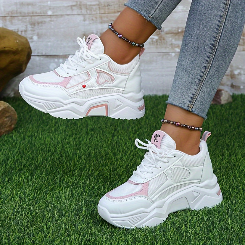 Stilvolle Leichte Strick-Cut-Out Sneaker für Damen | Perfekt für Casual Days