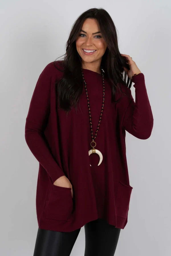 Stephanie - Pullover - Elegant - Luxuriöss Material - Alltagstauglich für Damen