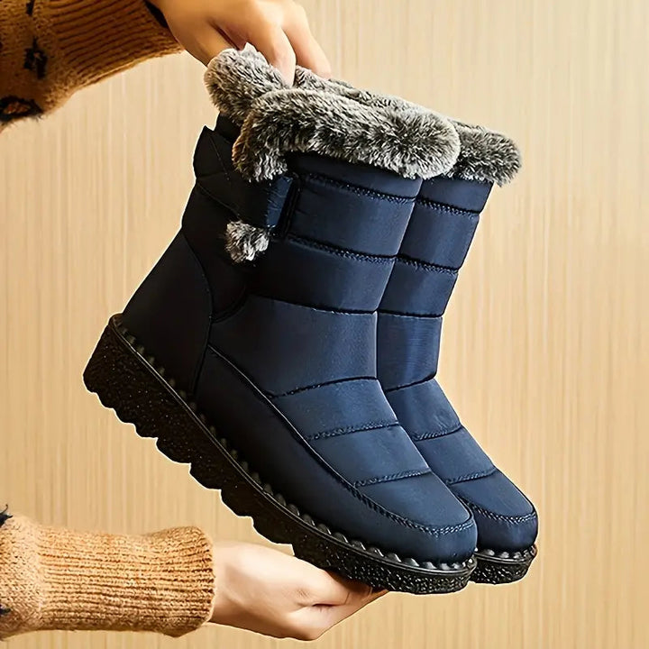 Wasserdichte Bequeme Winter Schnee Stiefel Für Damen | Perfekt für Outdoor-Aktivitäten