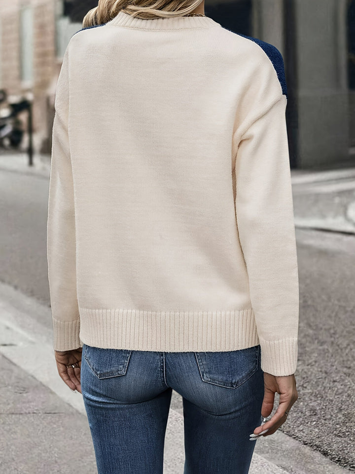 Tamera - Pull en maille décontracté pour femmes