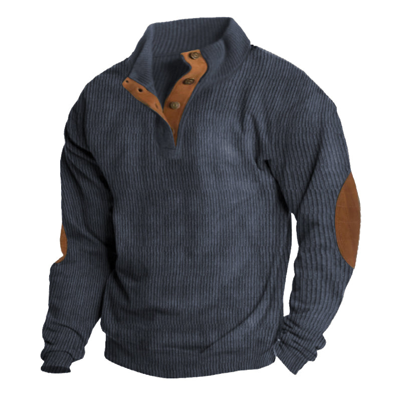 Sweter na sznurku dla mężczyzn