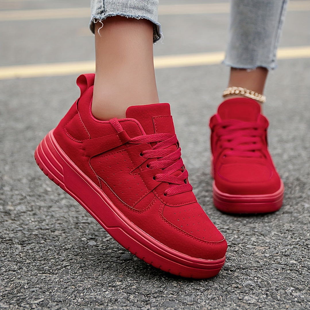 Elegante Atmungsaktive Schnürsneaker für Damen | Perfekt für den Alltag