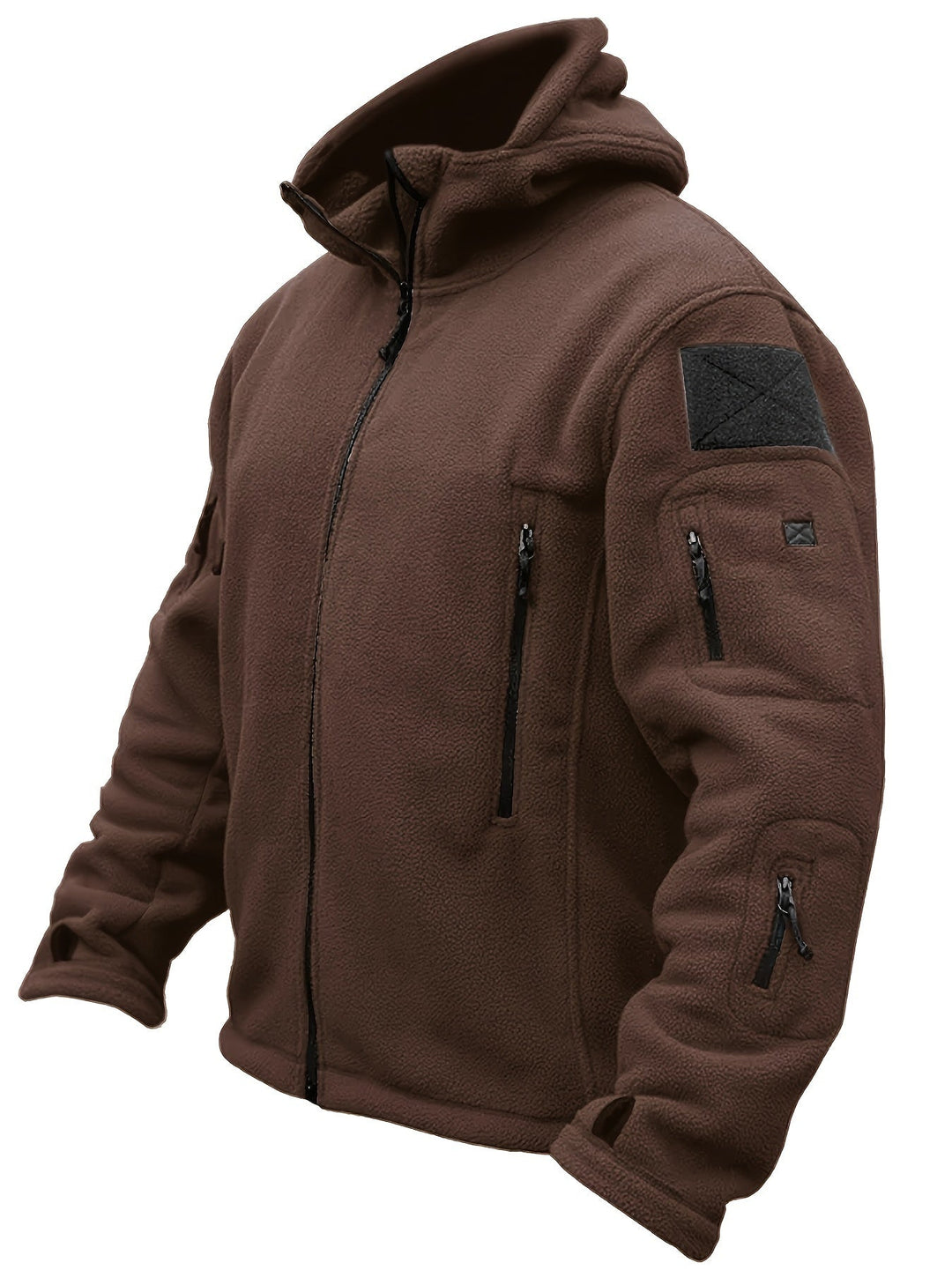 Warme Fleece-Reißverschluss-Winddichte Outdoorjacke Für Herren | Perfekt für Outdoor-Aktivitäten