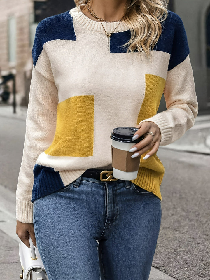 Tamera - Pull en maille décontracté pour femmes