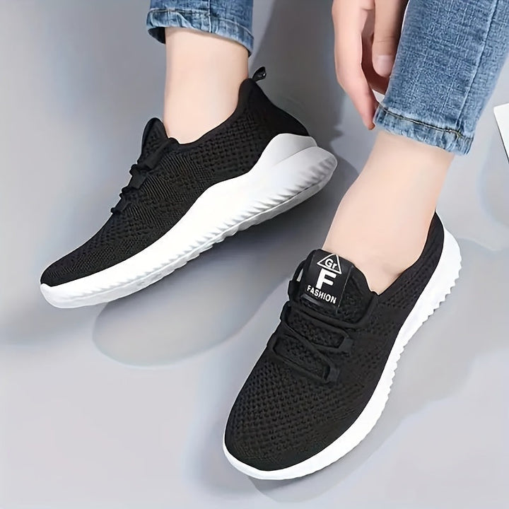 Stilvolle Einfarbige Sneaker für Damen | Perfekt für den Alltag