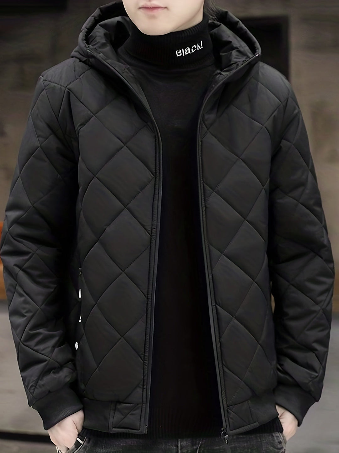 Veste d'hiver à capuche en peluche chaude pour hommes | Parfaite pour les activités de plein air