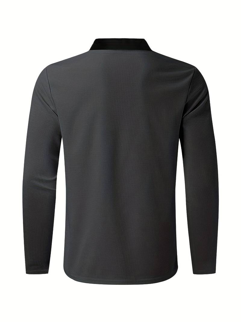 Ensemble pour homme en deux pièces – Ensemble de loisirs et survêtement d'entraînement à col montant à la mode