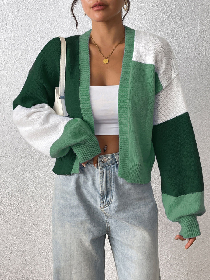 Eleganter stilvoller Cashmere-Strickwaren-Cardigan für Damen | Für den Alltag