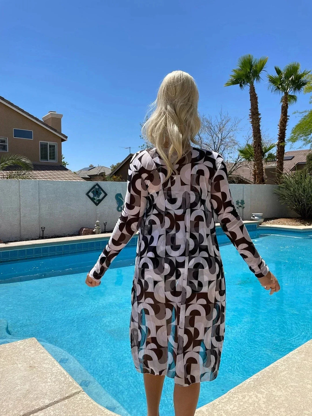Leizl - Bikini - ensemble et peignoir de bain - vêtements de plage - stylé et confortable - été pour femmes