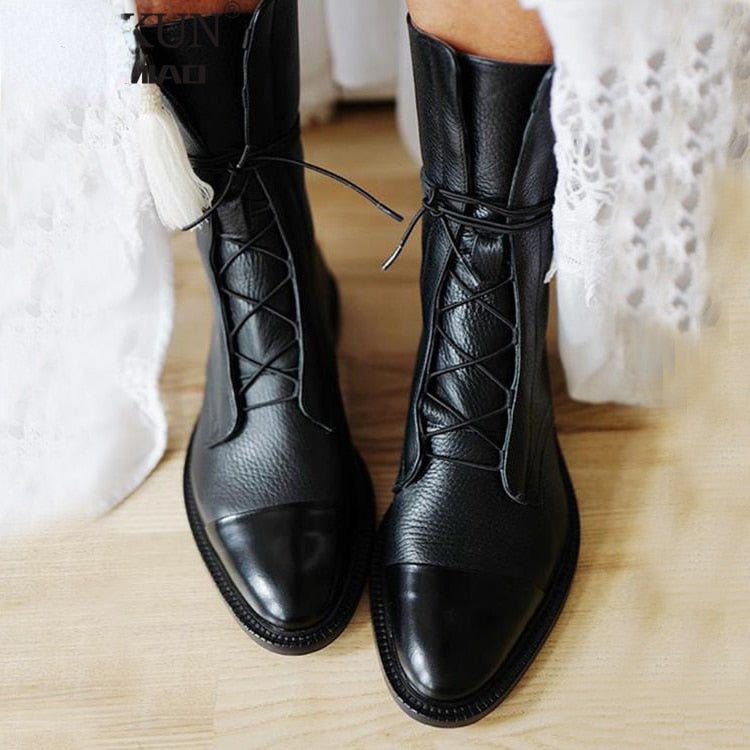 Balesco - Winter boots for women made of genuine leather
