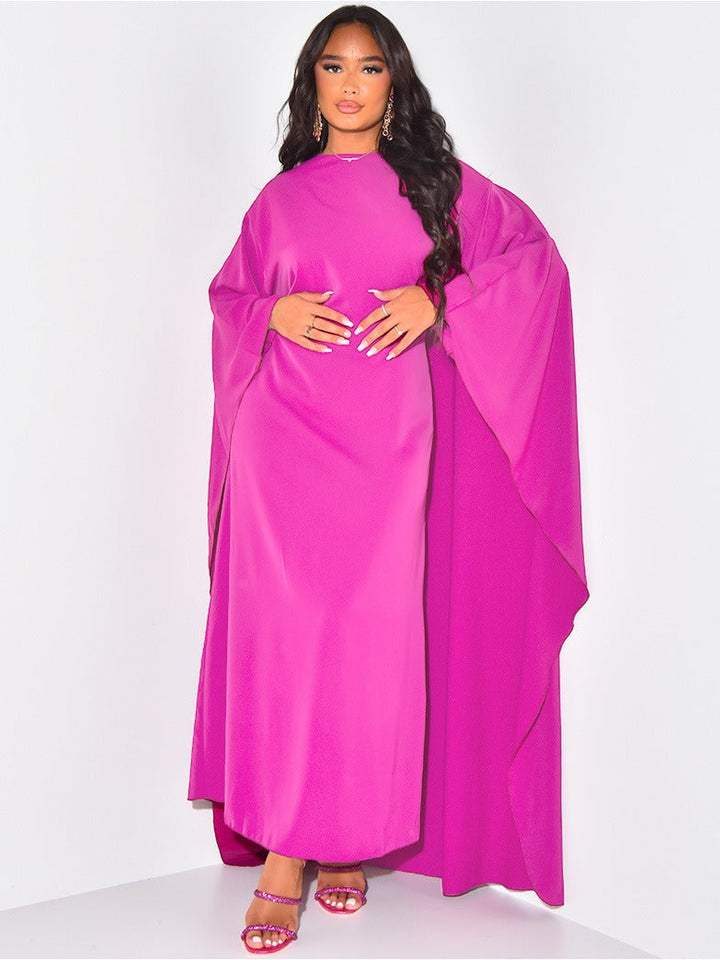 Robe Abaya élégante pour femme avec coupe ample – longueur maxi et tissu fluide