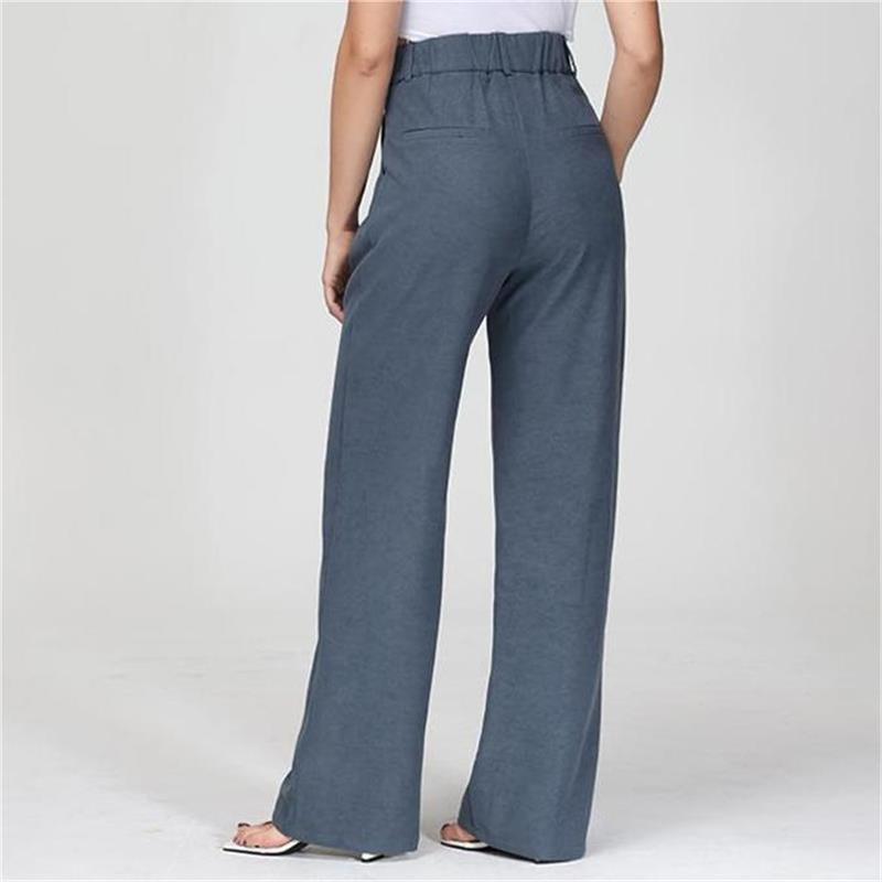 Cathrine - Pantalon palazzo taille haute et jambes larges