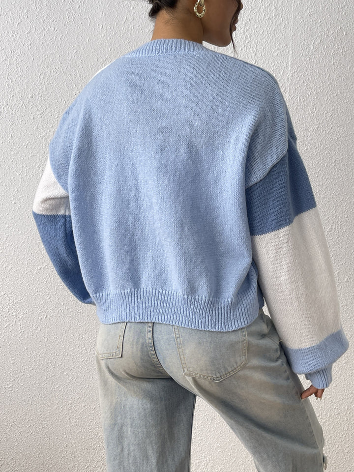 Eleganter stilvoller Cashmere-Strickwaren-Cardigan für Damen | Für den Alltag