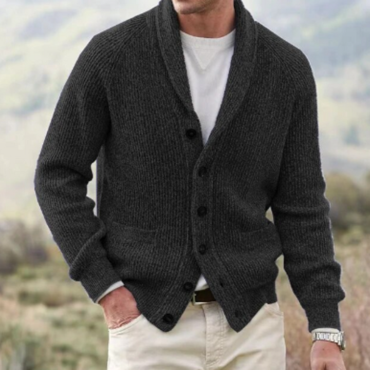 Herbert | Elegante klassische Herrenstrickjacke für einen zeitlosen Look
