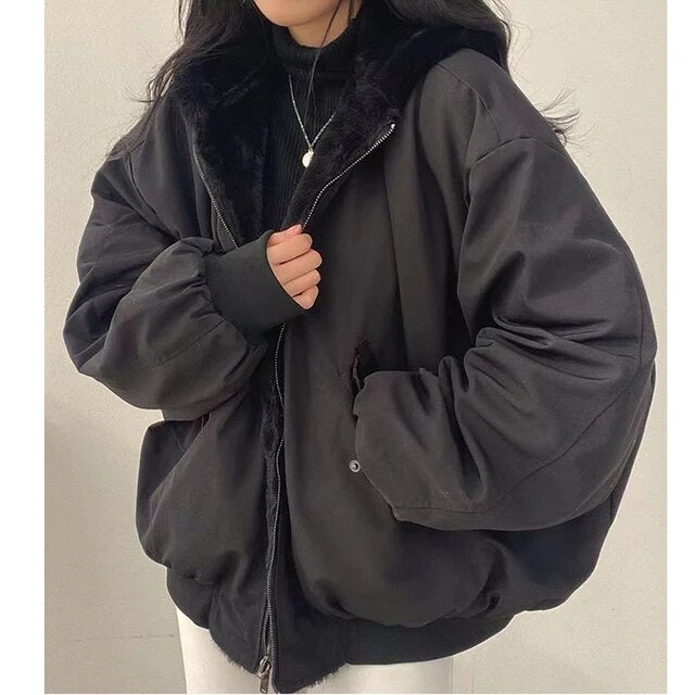 Arra | Stilvolle dicke Jacke mit Wendefunktion