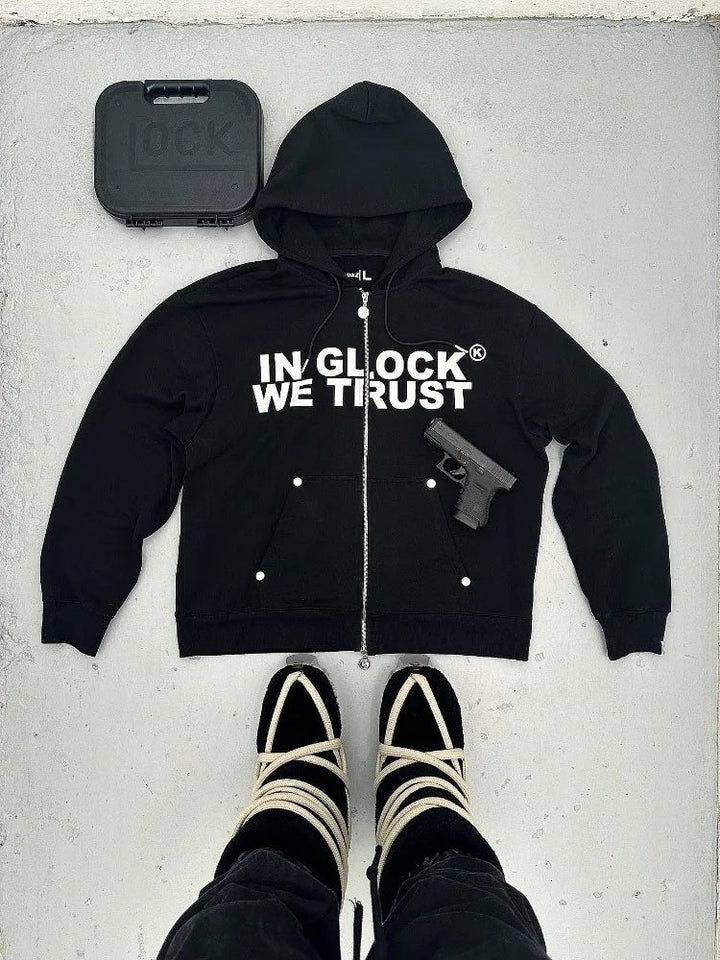 Casualer Warmer Hoodie mit Print für Herren | Perfekt für den Alltag