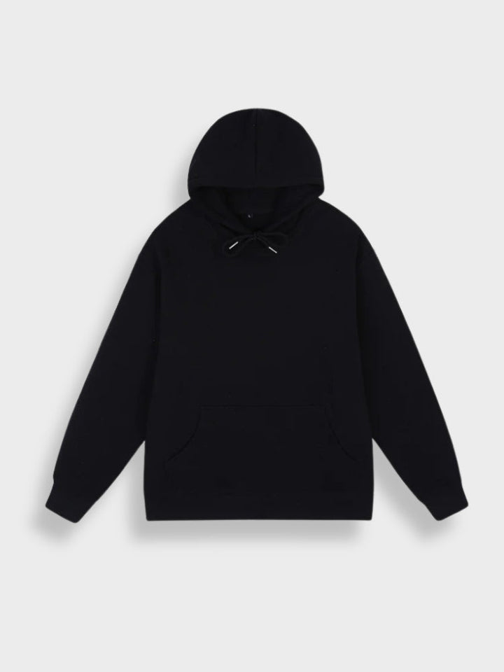 Lässiger Einfarbig Bedruckter Rücken Hoodie Für Herren | Perfekt für Lässige Tage
