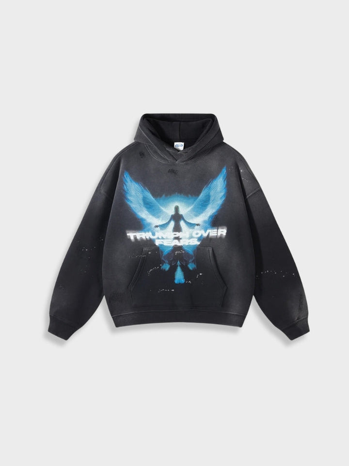 Warmer Übergröße Grafikdesign Hoodie Für Herren | Perfekt für Lässige Tage