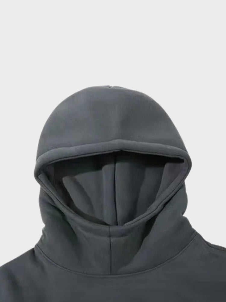 Sweat à capuche décontracté épais avec impression 3D saint pour hommes | Idéal pour toutes les saisons