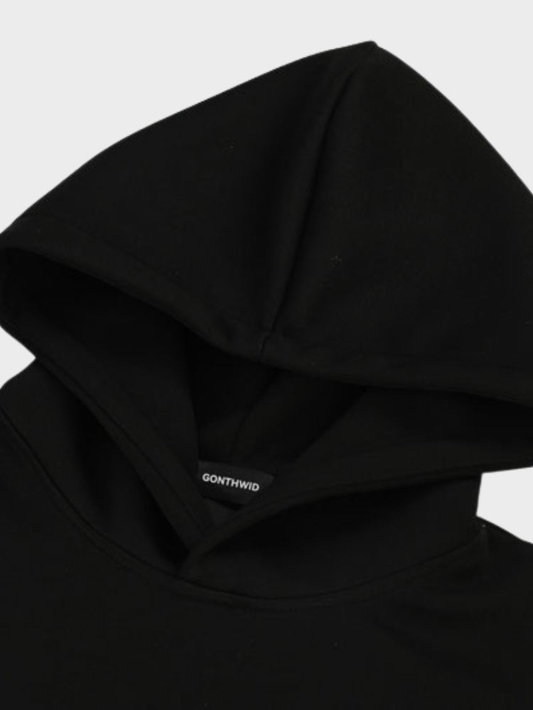 Vintage Schwarzes "Choice" Design Hoodie Für Herren | Perfekt für Freizeitkleidung