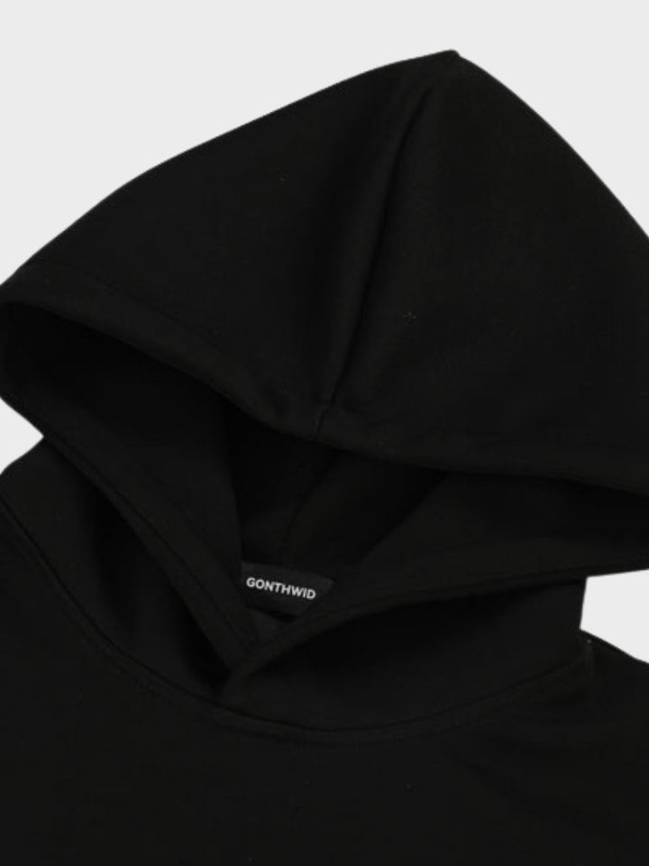 Vintage Schwarzes "Choice" Design Hoodie Für Herren | Perfekt für Freizeitkleidung