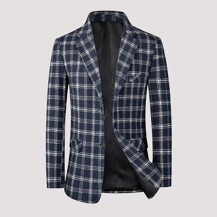 Brody - Casual checkered blazer for men
