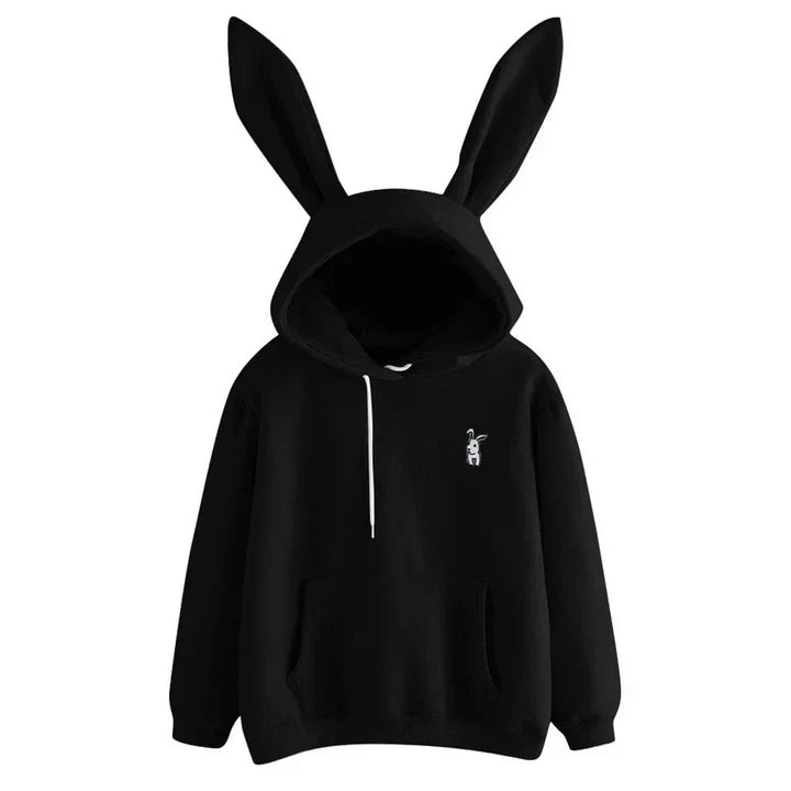 Pera - sweat-shirt femme avec capuche et oreilles de lapin