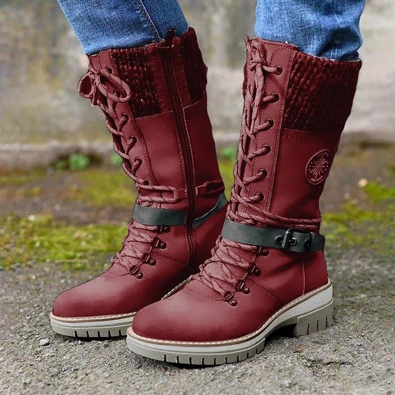 Bootlix - Bottes confortables pour femmes avec semelle antidérapante