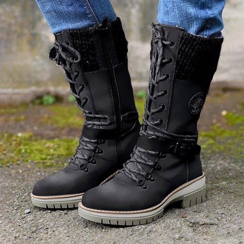 Bootlix - Bottes confortables pour femmes avec semelle antidérapante