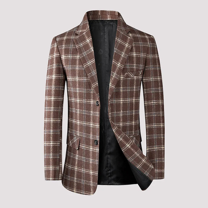 Brody - Casual checkered blazer for men