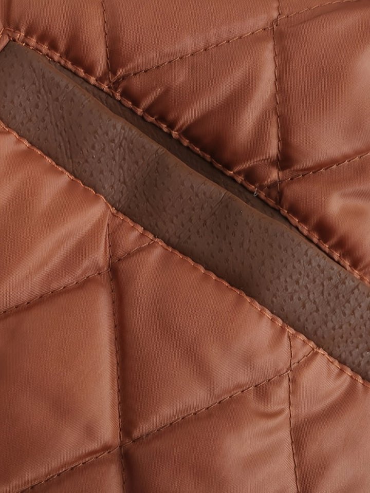 Nathanael - Wasserdichte winddichte PU Leder Winterjacke für Männer mit Kapuze