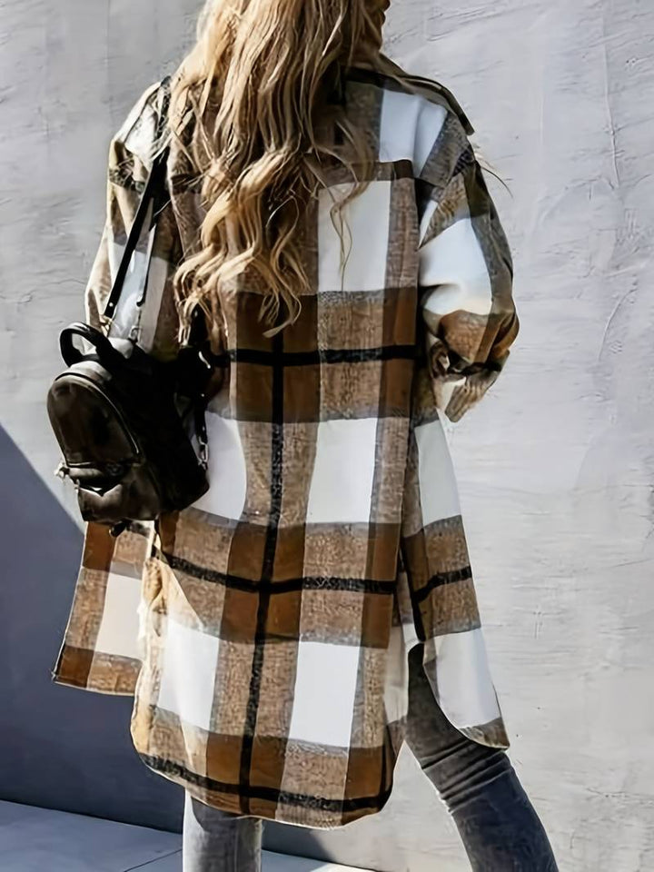 Alice - Camicia a quadri Giacche Cappotto