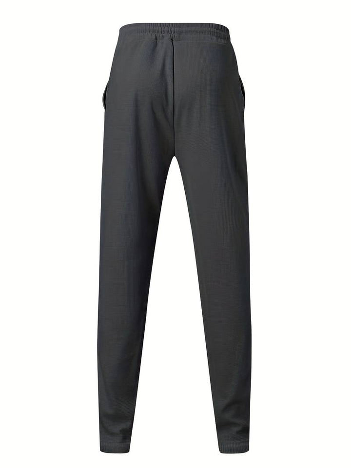 Ensemble pour homme en deux pièces – Ensemble de loisirs et survêtement d'entraînement à col montant à la mode