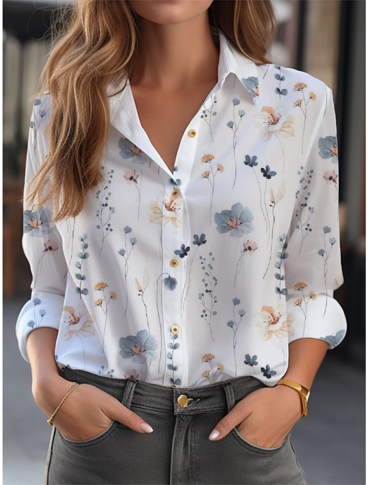 FLORIEN | Camicetta con motivo floreale