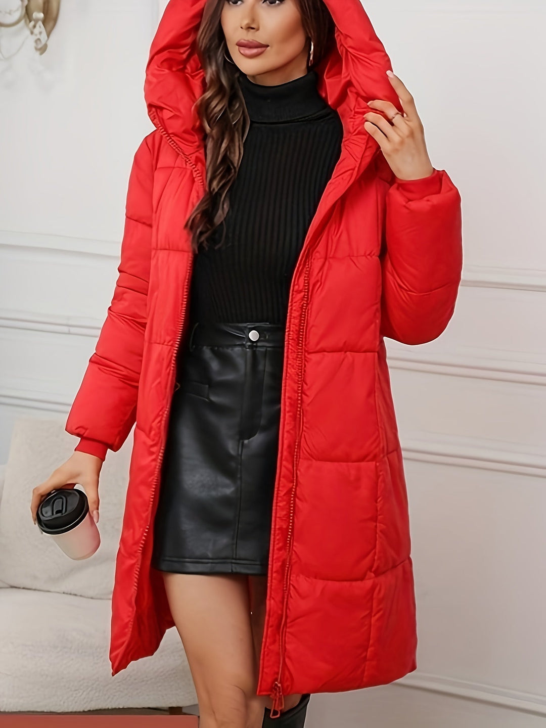 Elegante Puffer Winterjacke für Frauen | Ideal für Winter