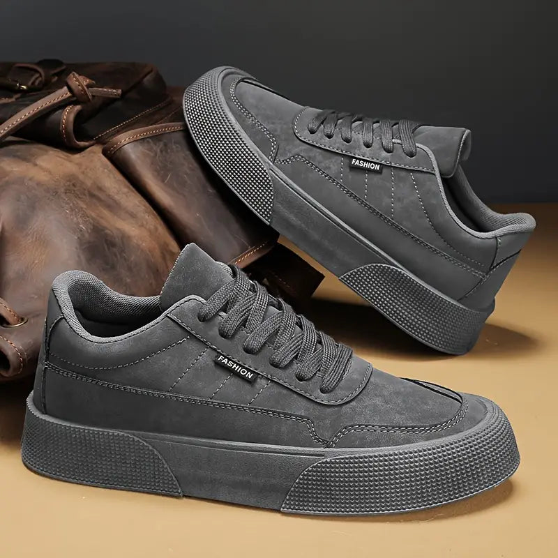 Baskets tendance pour hommes avec semelle épaisse – Chaussures de loisirs à la mode style streetwear