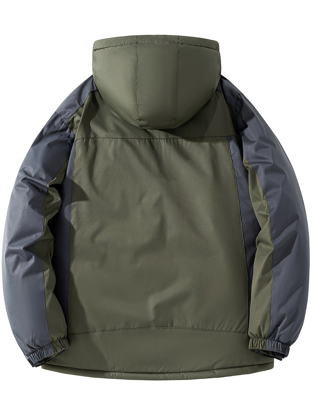 Veste d'hiver pour hommes avec poche à rabat en polaire à fermeture à bouton chaud | Parfait pour les activités de plein air