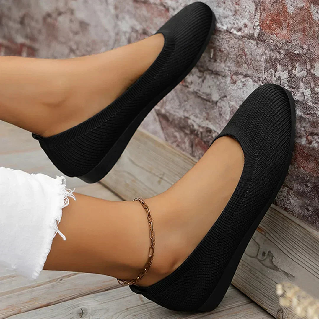 Chaussures plates respirantes