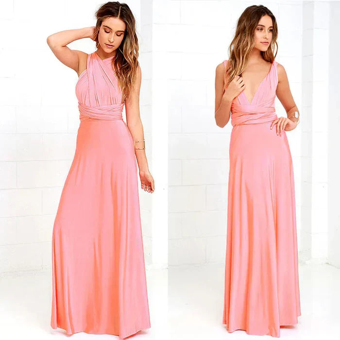 Cato - Robe portefeuille avec élastique