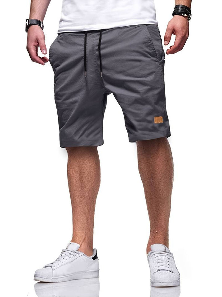 Herren Shorts mit Kordelzug – Bequeme Sommer-Shorts aus Baumwollmix für Freizeit, Sport & Streetwear Style
