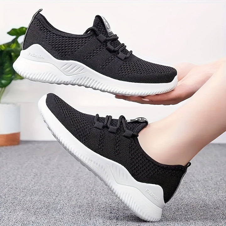 Stilvolle Einfarbige Sneaker für Damen | Perfekt für den Alltag