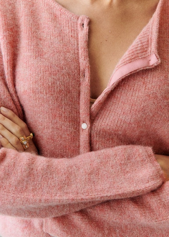 Marge - Cardigan en tricot Chint super doux avec boutons