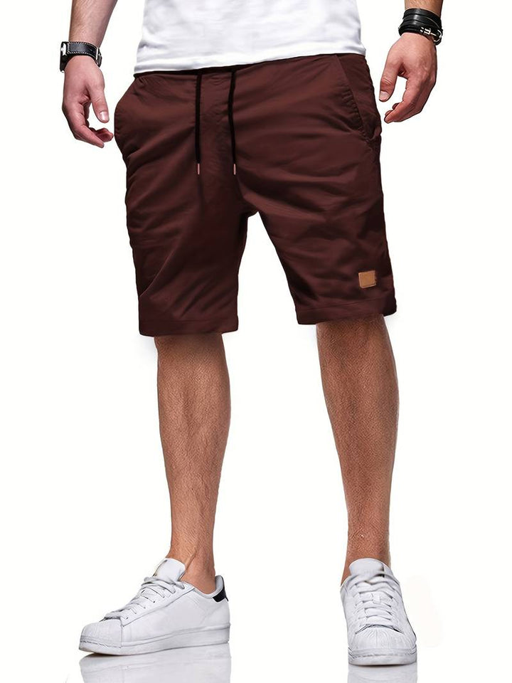 Herren Shorts mit Kordelzug – Bequeme Sommer-Shorts aus Baumwollmix für Freizeit, Sport & Streetwear Style