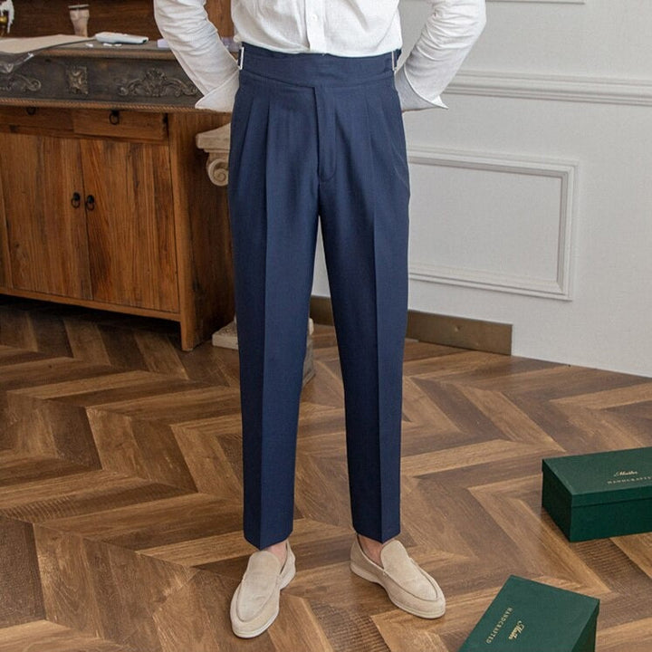 Zeke - Pantalon élégant pour homme avec boucle