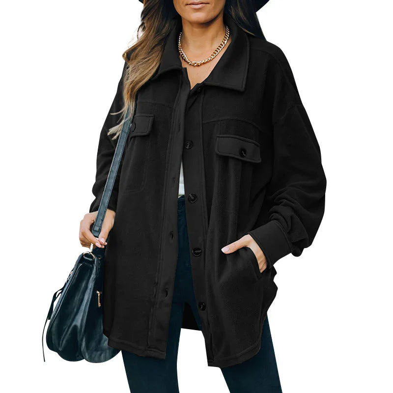 Elise - Veste polaire à boutons