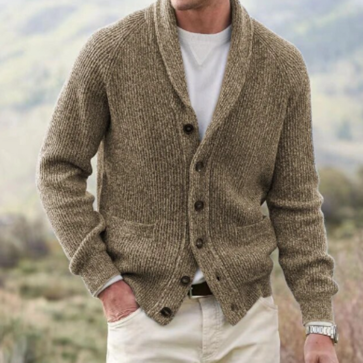 Herbert | Elegante klassische Herrenstrickjacke für einen zeitlosen Look