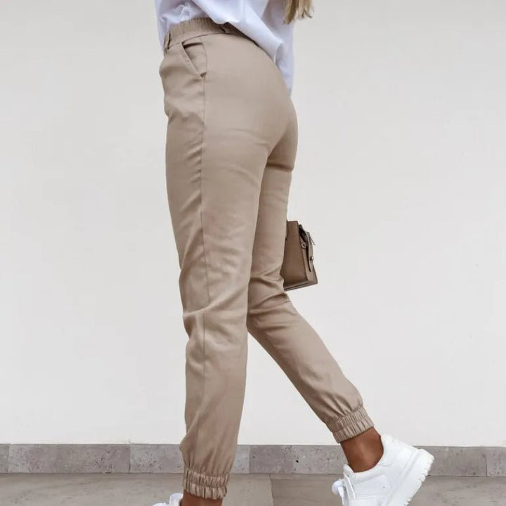Katya - Pantalon - Chic - Design polyvalent - Adapté au quotidien pour femmes