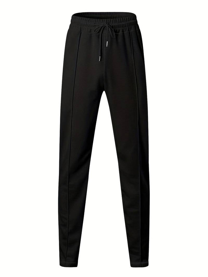 Ensemble pour homme en deux pièces – Ensemble de loisirs et survêtement d'entraînement à col montant à la mode