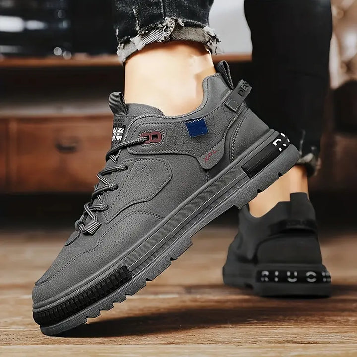 Baskets homme avec semelle robuste – Chaussures de loisirs respirantes au design streetwear