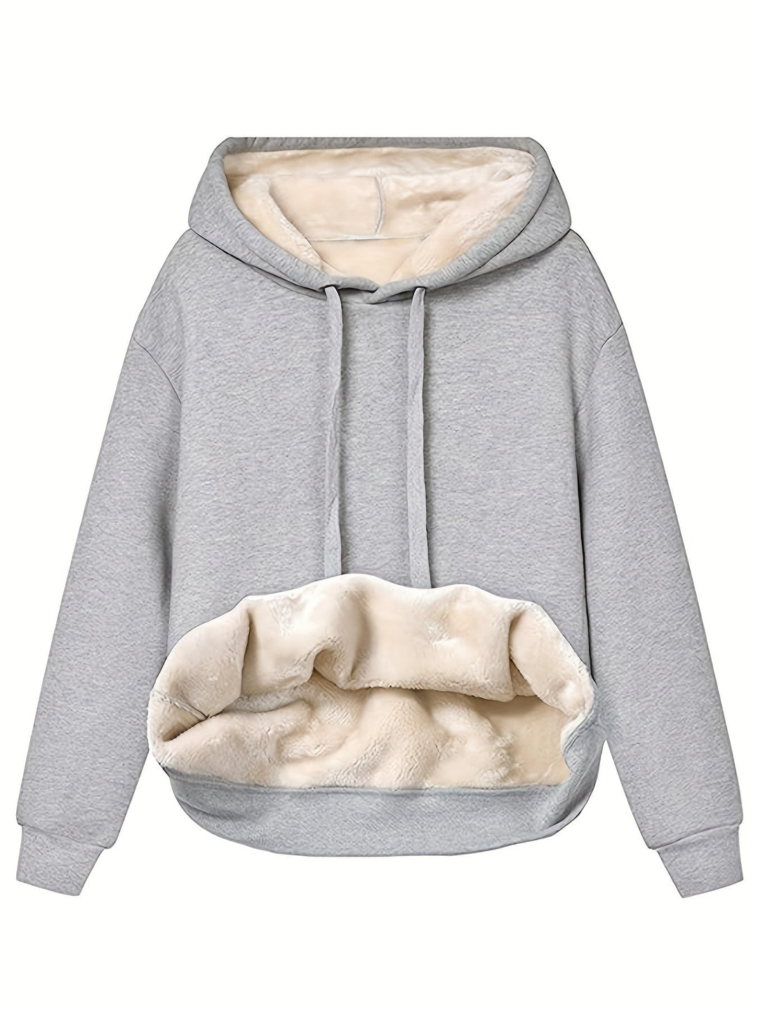 Sweat à capuche en polaire chaude avec capuche pour femmes | Parfait pour les activités de plein air